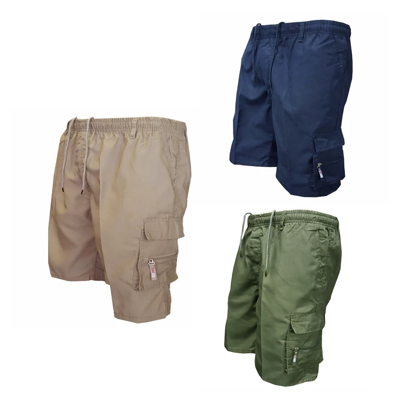 Summer Men's Work Pants Loose Fit Multi-Pocket Casual Sports from Europe And America by Amazon