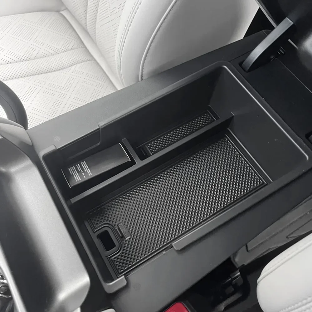 

For BYD Yuan Pro Yuan UP EV 2024 2025 Armrest Box Storage Tray Plate Console Holder Container Stowing Organizer Accessories