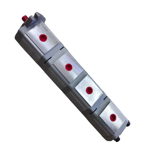 Multistage Pump Hydraulic Oil Pump Quadruple Gear Pump for Construction Machinery