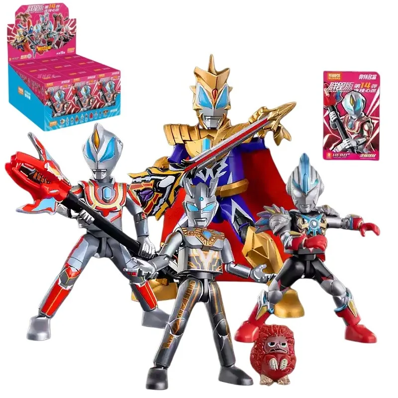 

Blokees Ultraman Star Edition Vol. 14 Blind Box Building Blocks Jedd Figure Assembly Model Toy Ideal for Boys' Collection Gift