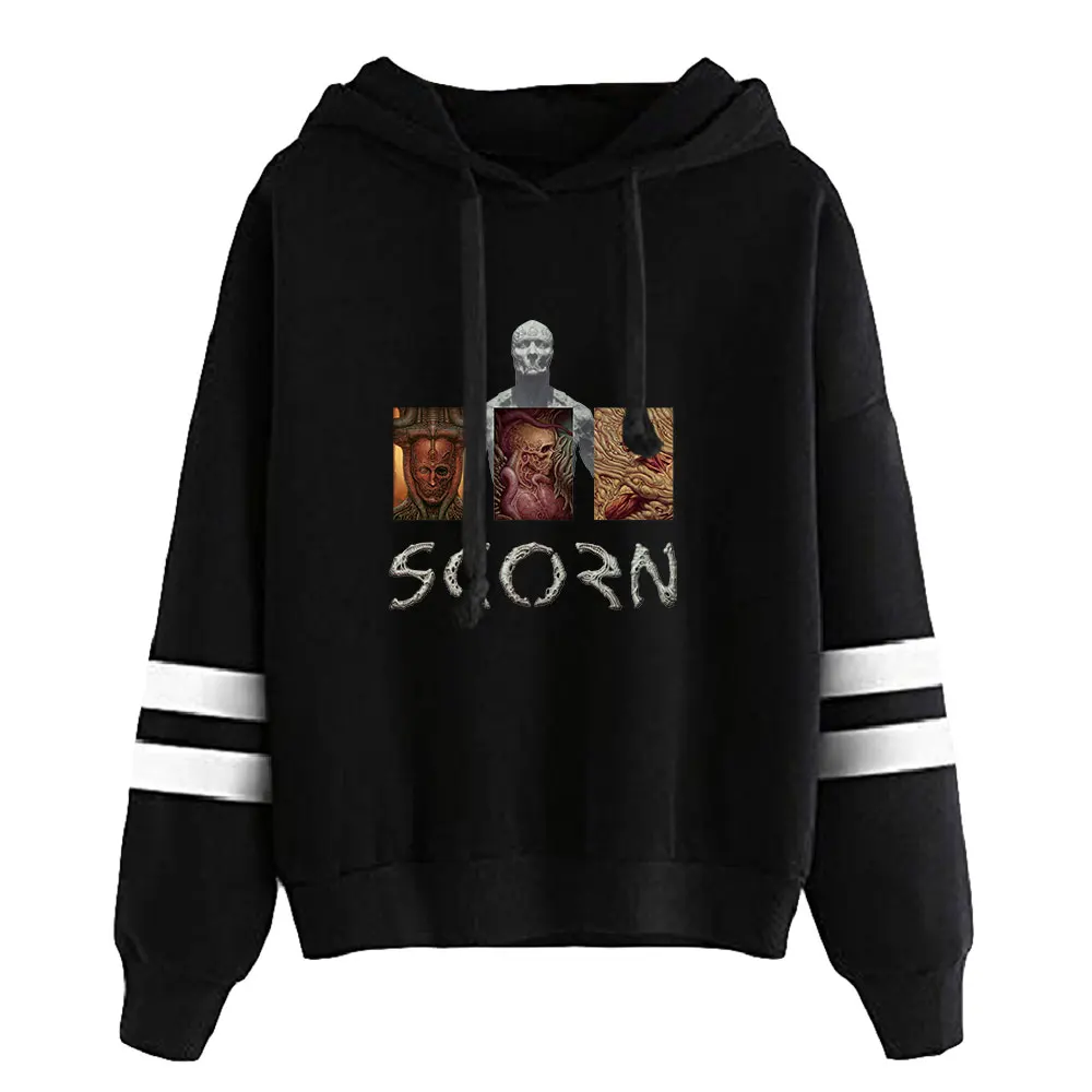 

Scorn The Art of the Game Unisex Pocketless Parallel Bars Sleeve Sweatshirt Women Men Hoodie Harajuku Streetwear Fashion Clothes