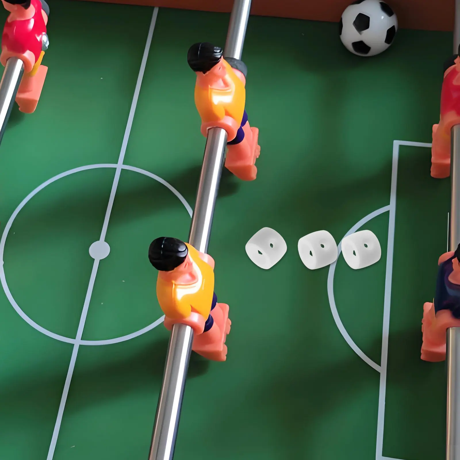 

8pcs Foosball Table Rod Locator Replacement Parts Mini Table Football Positioner For Soccer Bumper Durable Plastic Goal Bar Stop