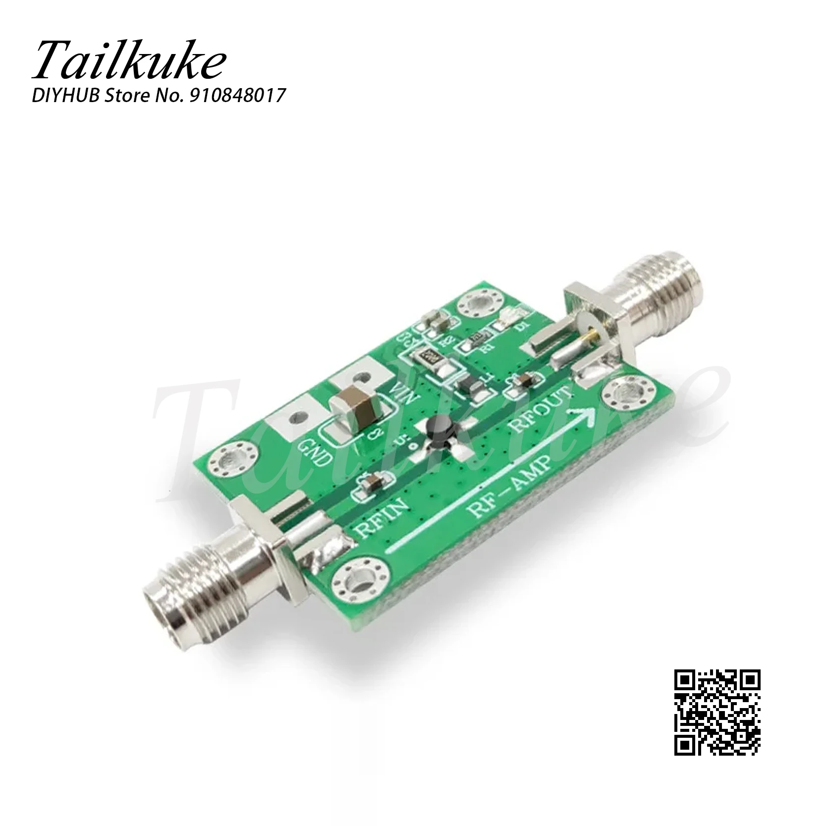 

Low Noise LNA 10khz-2ghz RF Amplifier 32dB Small Signal Amplification