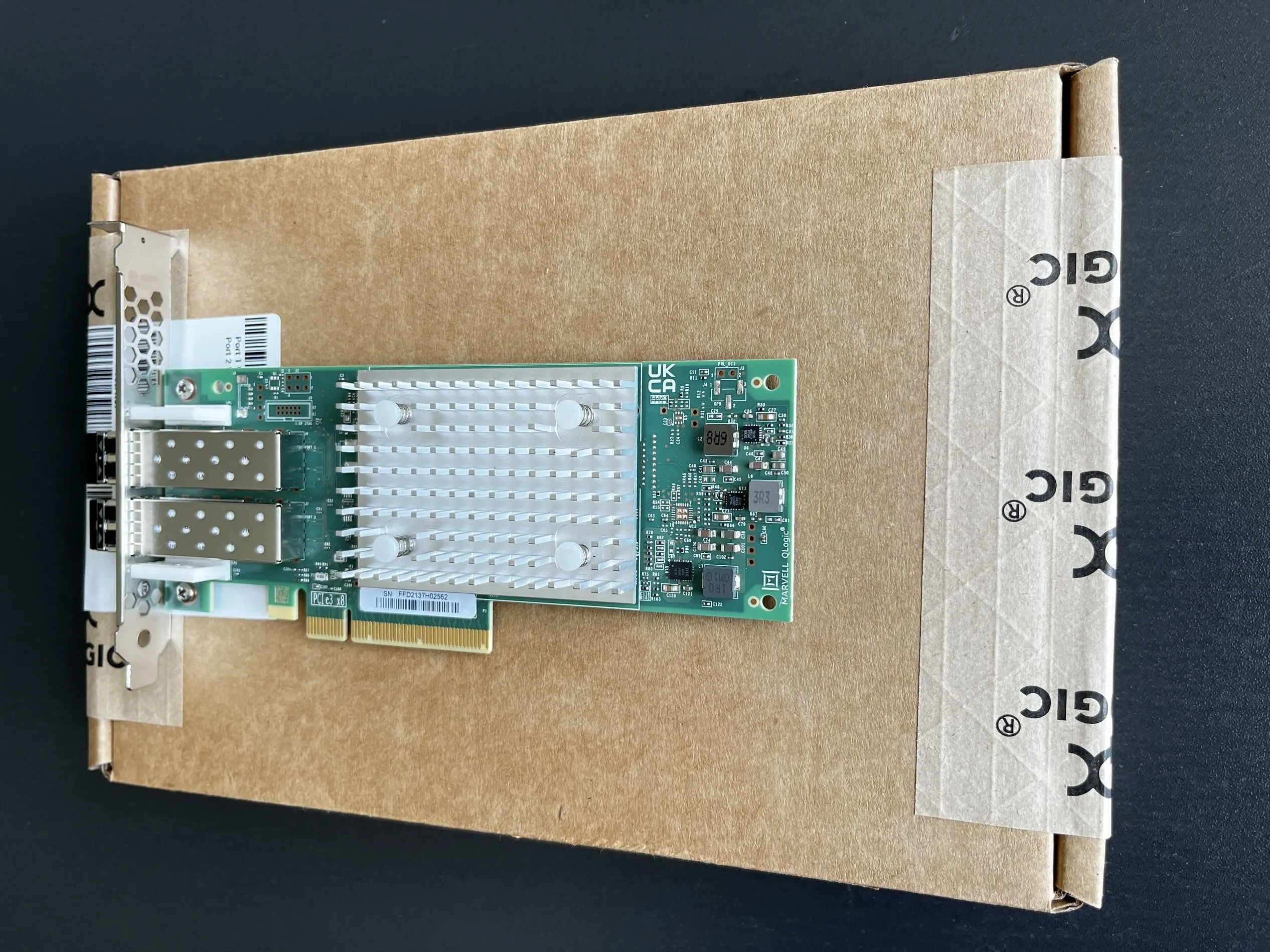 Qlogic QLE2692-SR-CK 16Gb DualPort HBA Fiber Card