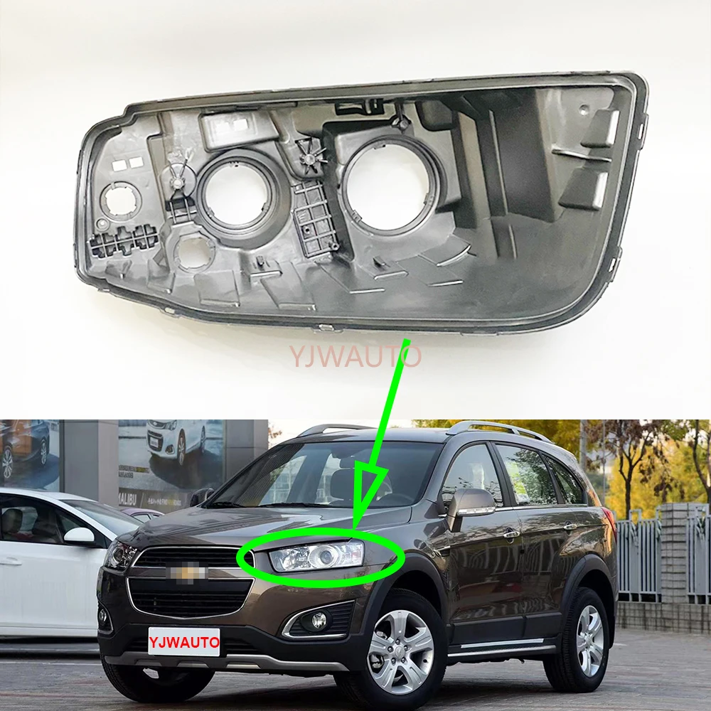 Headlight Base For Chevrolet Captiva 2011~2017 Headlamp House Car Rear Headlight Back Support