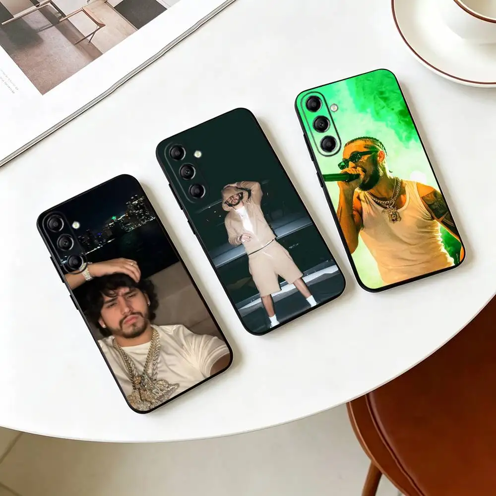 T-Trend JC Reyes Portrait Graphic  Phone Case For Samsung Galaxy A73,A72,A71,A70,A53,A52,A51,Others Soft Black Cover