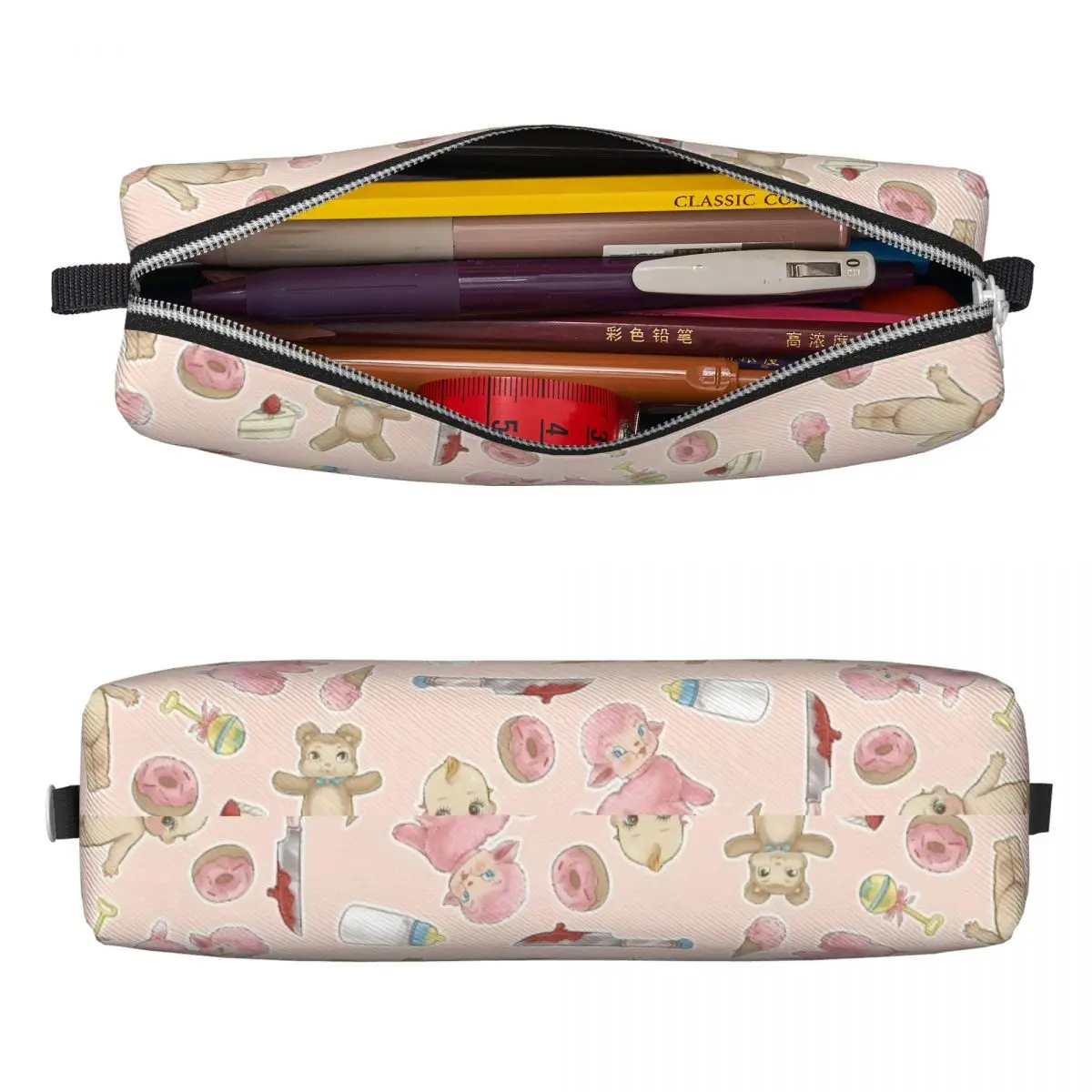 Portals Melanies Martinez Cry Baby Pencil Case Cute Pen Box Bags for Student Large Storage School Supplies Gift Pencil Box