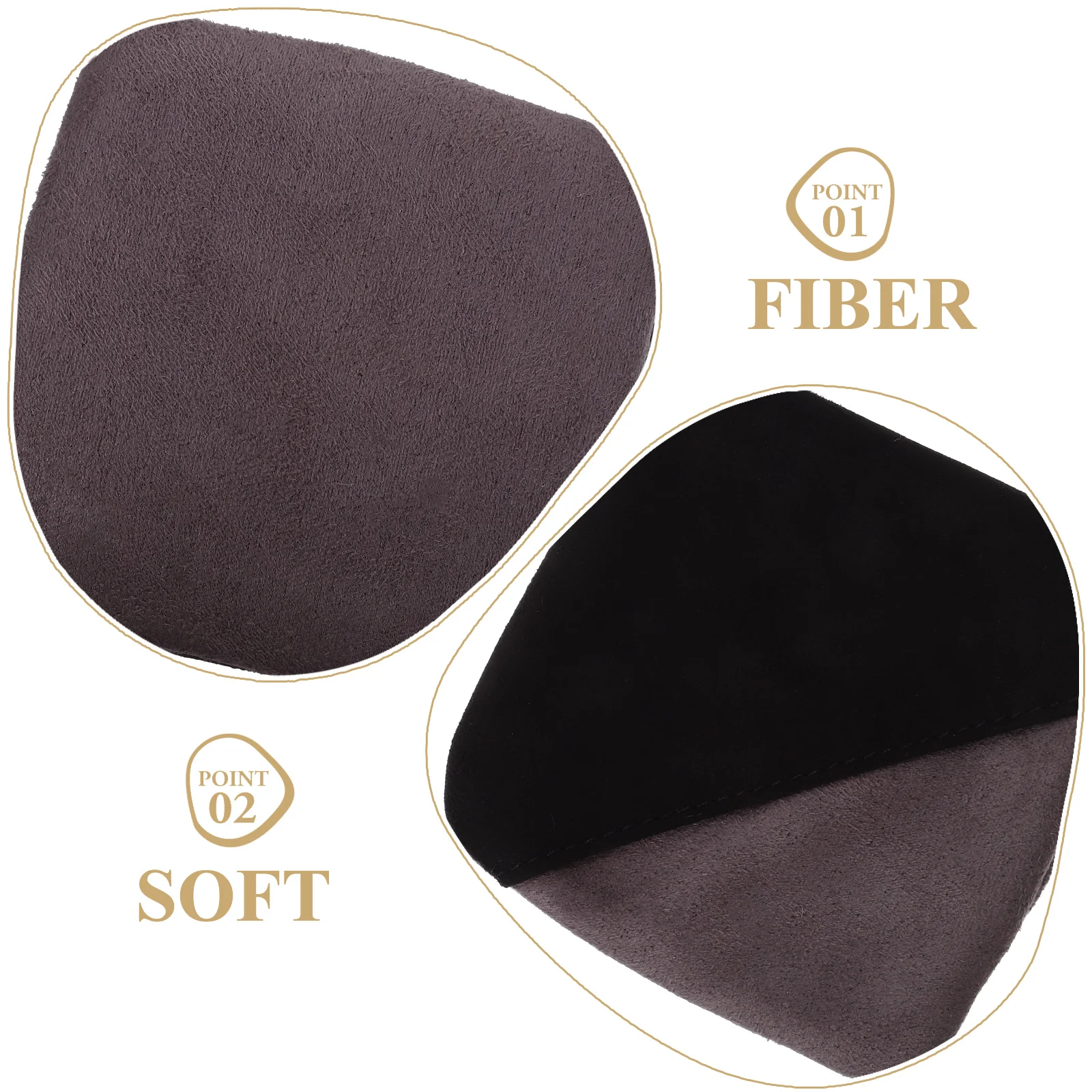 

Premium Black Cleaning Cloth Soft Screen Fabric for Phone Laptop Computer LCD Screens Smudge Remover Screen Cloth