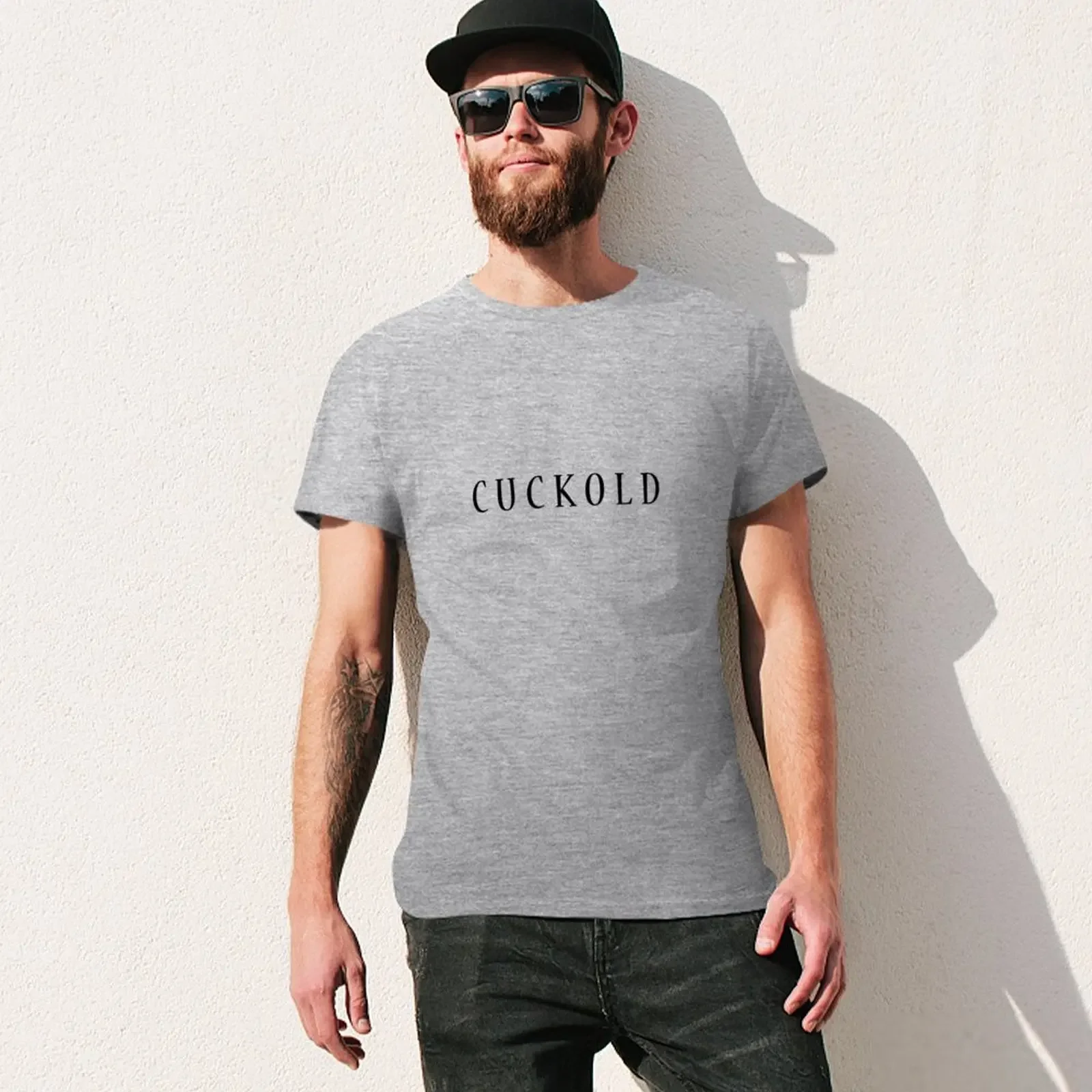 cuckold T-shirt new edition plus size tops customs men clothing