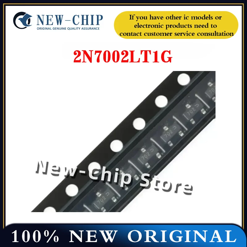 50PCS-1000PCS/LOT  2N7002LT1G   702 SOT-23  60V/115mA  New original
