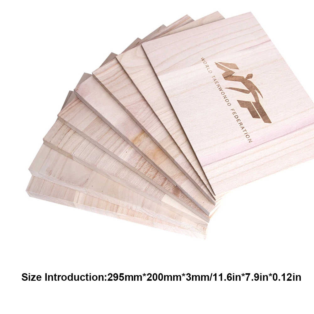 10 قطعة لوح كسر التايكوندو ملحقات تدريب التايكوندو لوحات فنون الدفاع عن النفس للأطفال والكبار معدات تدريب الملاكمة