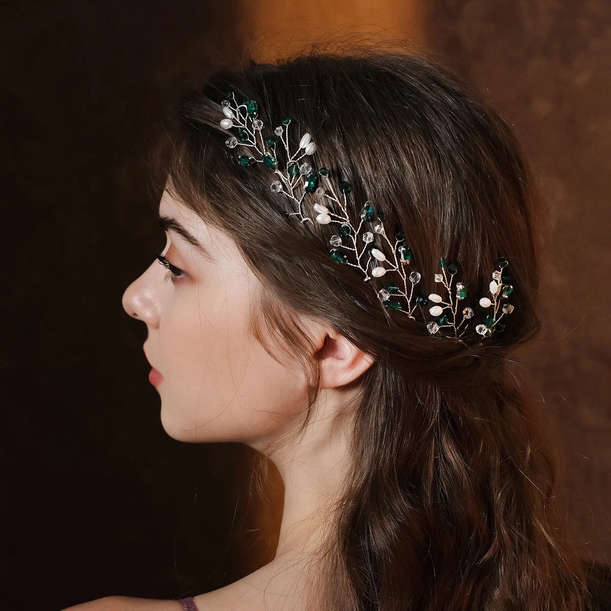 3 teile/satz Kristall perle Haarnadeln für Frauen Hochzeit Party Tasche Hut Zubehör Haar klebt Mädchen Urlaub Geschenke Schmuck Kopf bedeckungen – Detail 16