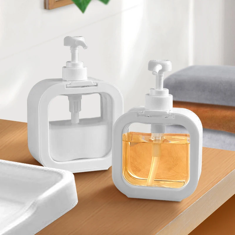 300/500Ml Kitchen Liquid Soap Dispenser Empty Pump Shampoo Bottle Dish Soap Container Bathroom Shower Gel Laundry Liquid Storage