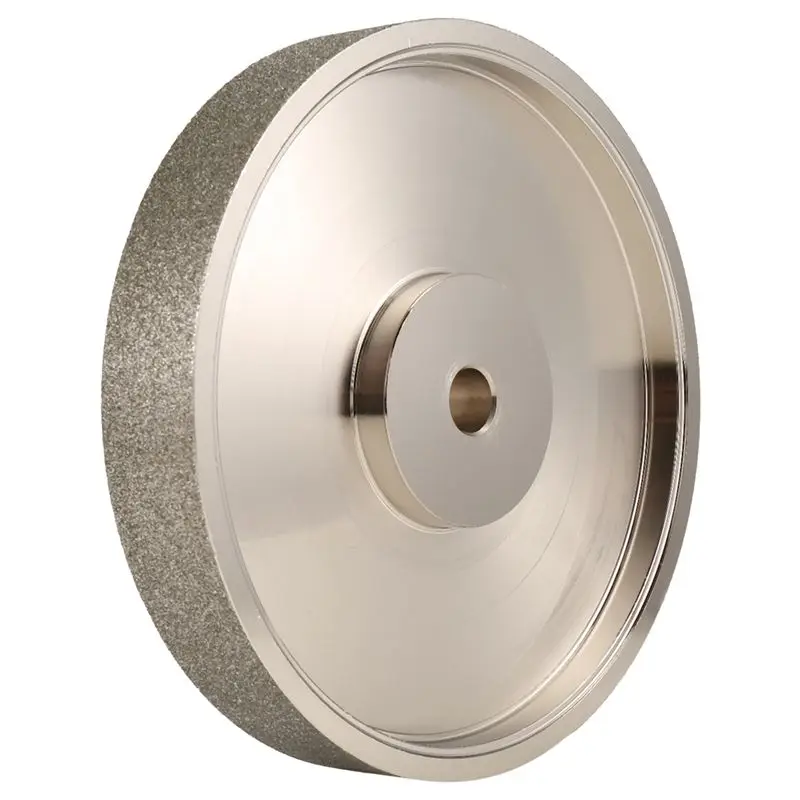 

ABAH-CBN Grinding Wheel, 6Inch Dia X 1Inch Wide, With 1/2Inch Arbor, Diamond Grinding Wheel For Sharpening HSS