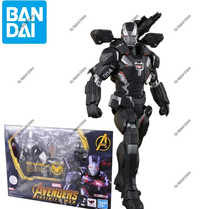 Bandai Originele S. H. Figuarts Beweegbare Eindproduct Serie Avengers 3 Anime Action Figure Model Speelgoed Model Cadeaus voor Jongens