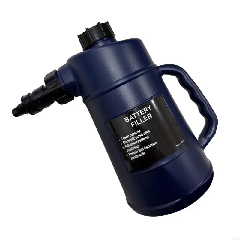 77HF يتوقف Auto Auto Battery Divill Jugs Deigns للمياه المقطرة في شاحنات السيارات #5
