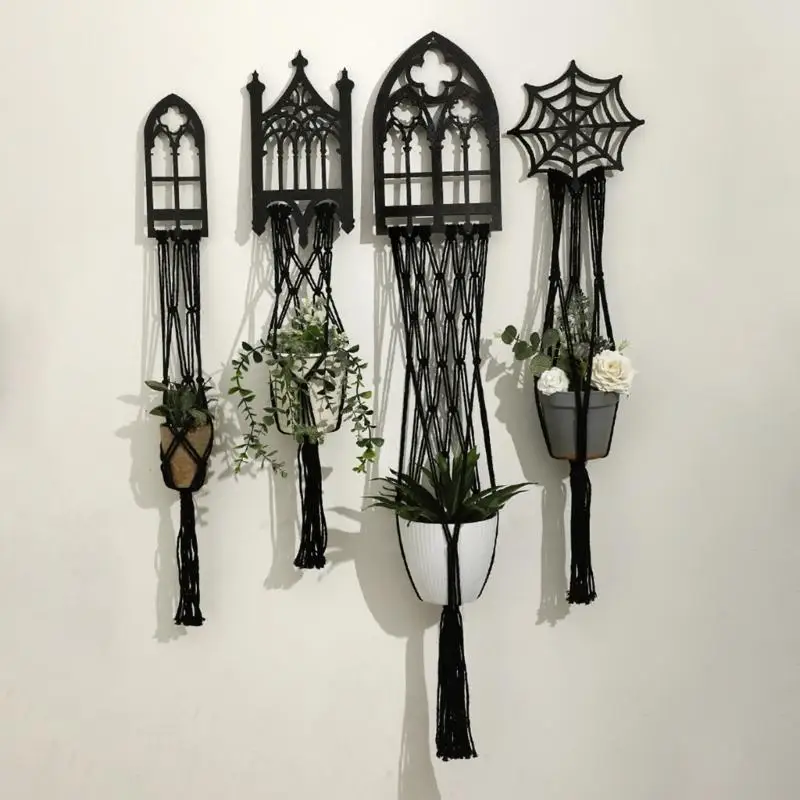 Geometric Artistic Hanging Planter For Gifts And Housewarming Decoration J0MC