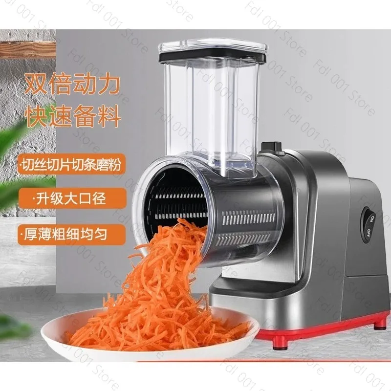 Electric Vegetable Cutter Machine - Multifunctional Slicer Dicer Shredder For Potato/Carrot Time-Saving Household Kitchen Helper