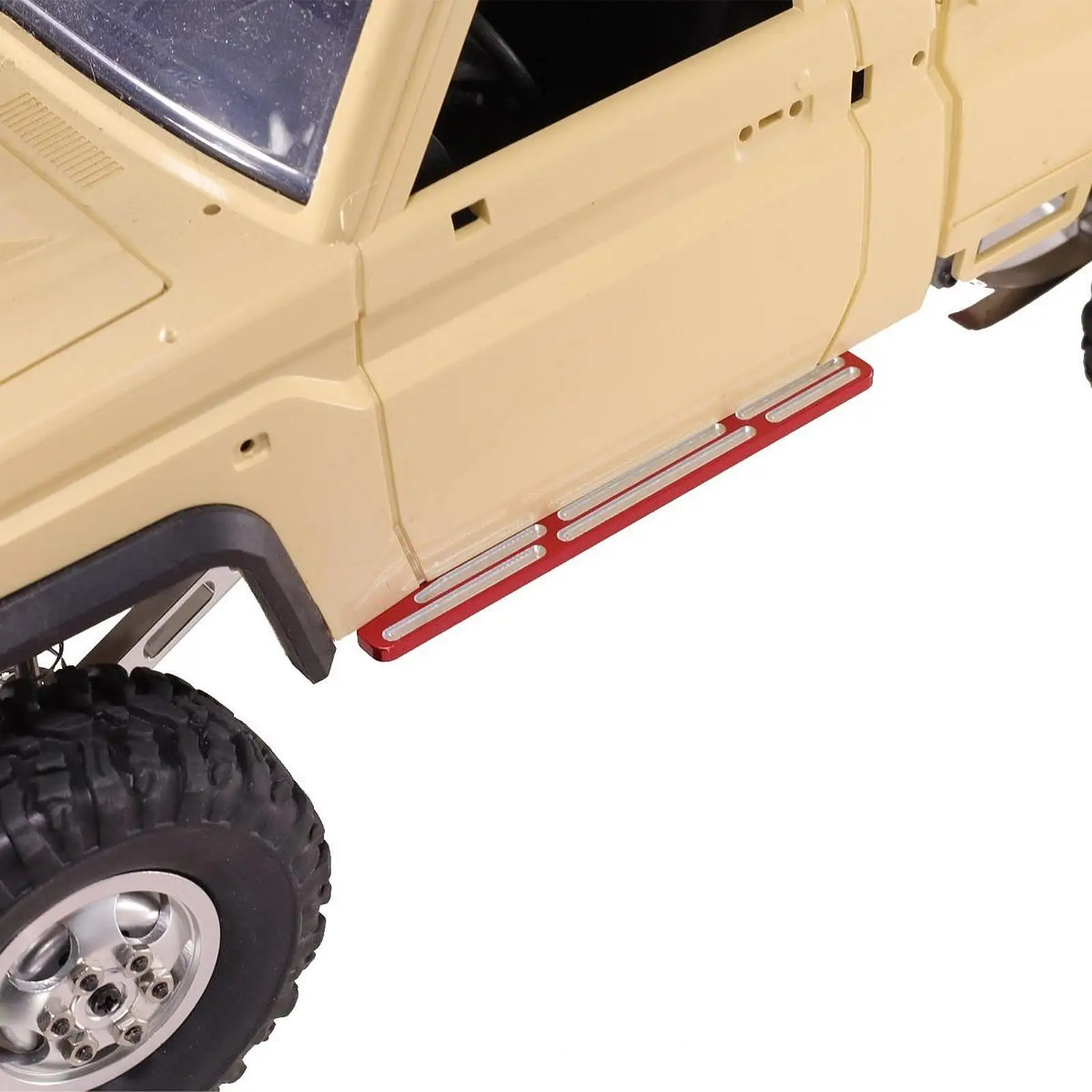 Model Car Foot Pedals Metal Side Steps for MN82 LC79 MN78 1/12 RC Crawler Upgrade Replacement DIY Parts
