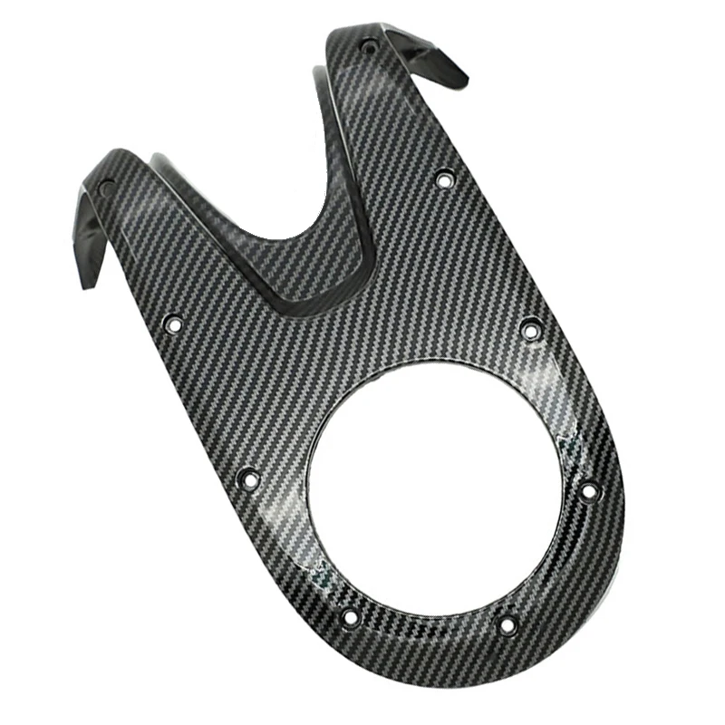 Motorcycle Accessories Carbon Fiber Fuel Tank Upper and Lower Cover for DUCATI Monster 696 796 1100 2008-2012 2014 ABS Plastic