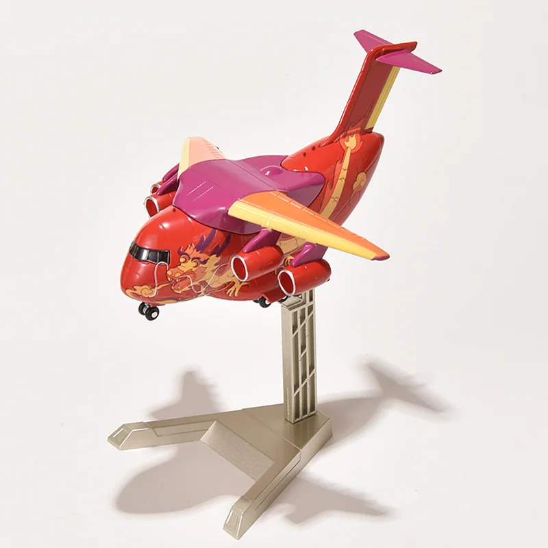 

Die casting limited version of the Year of the Loong J-20 fighter alloy plastic model 1:144 scale toy gift collection