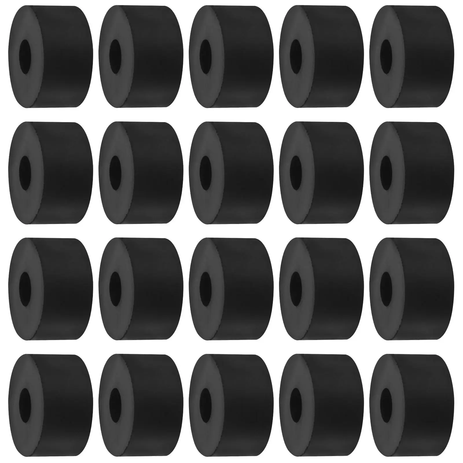 

20pcs Flowerpot Mats Shockproof Wear Resistant Durable Plant Pot Feet Risers Round Tray Pads for Use