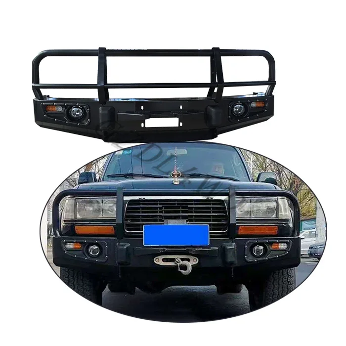 

GZDL 4WD auot offroad Accessories Body kits front bumper bull bar for land cruiser 80/LC80/FJ80