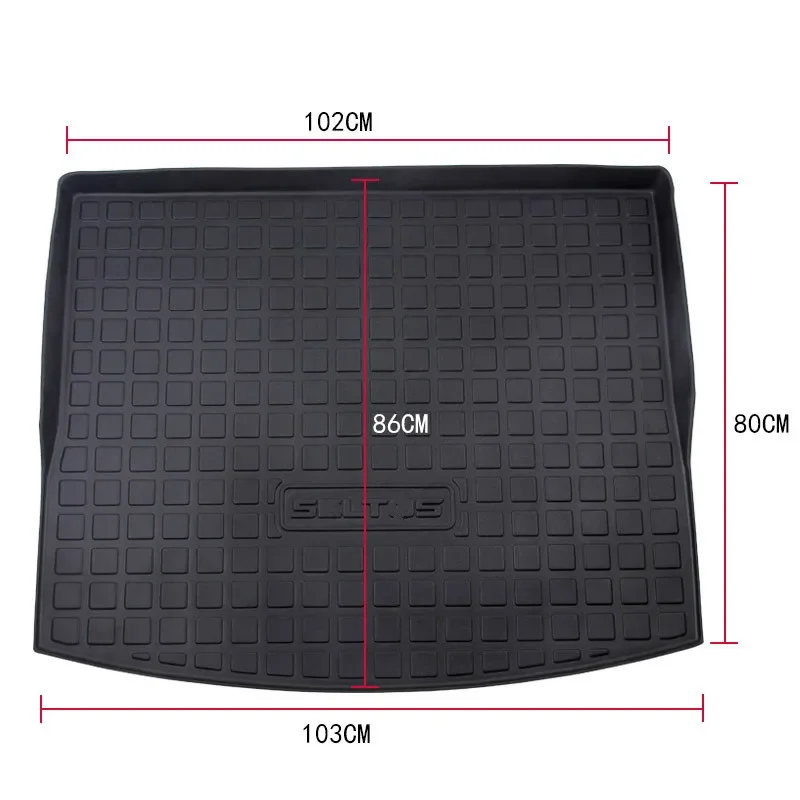 

For Kia SELTOS car boot cushion SELTOS waterproof wear-resistant boot cushion 2020 edition models