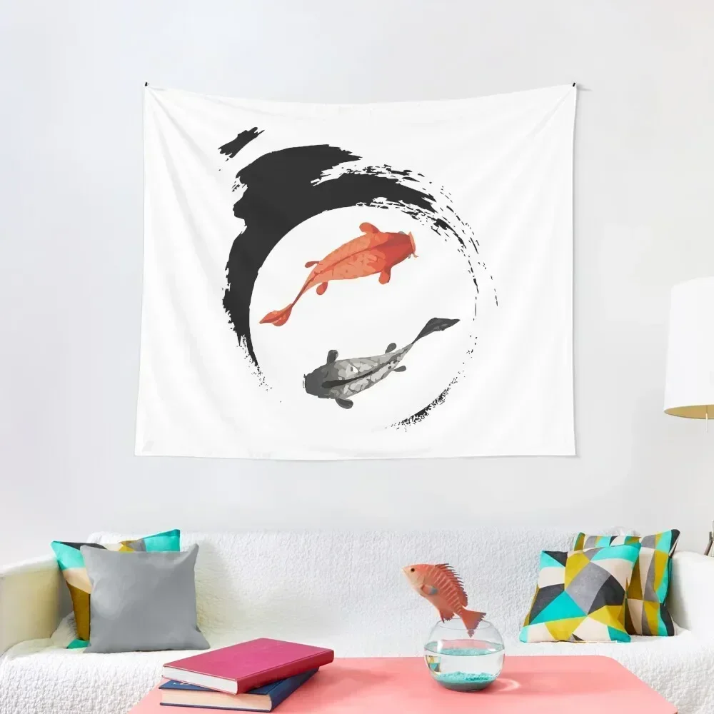 

koi Tapestry Room Ornaments Wall Mural Tapestry