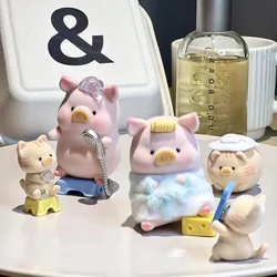 Original Lulu The Pig Stay With You Series Figures Toys Cartoon Cute Xmas Girl'S Gifts Mystery Collection Model New Year's gift
