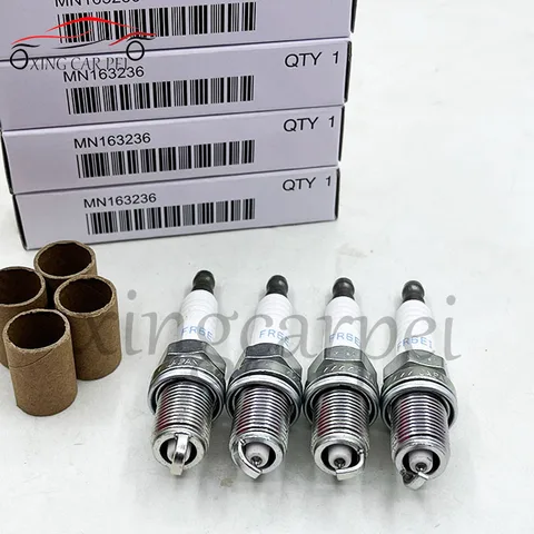 4 шт FR6EI MN 163236 Иридиевая свеча зажигания для Mitsubishi Outlander Peugeot 4007, Citroen Eclipse Endeavour Galant, автозапчасти