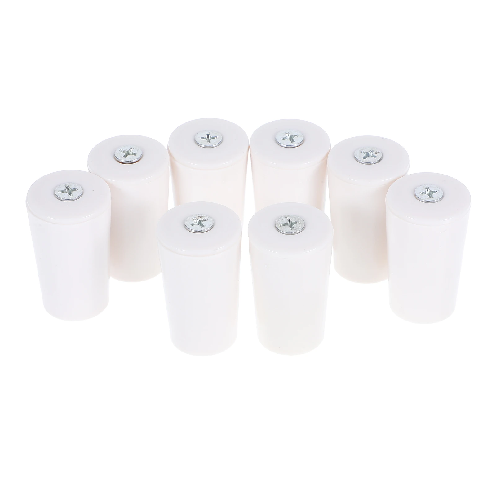 

8 Pcs Roller Blind Replacement Ends Screw Fixing Plastic Clips Blinds Accessories Parts Window Screen Plunger Home Decor