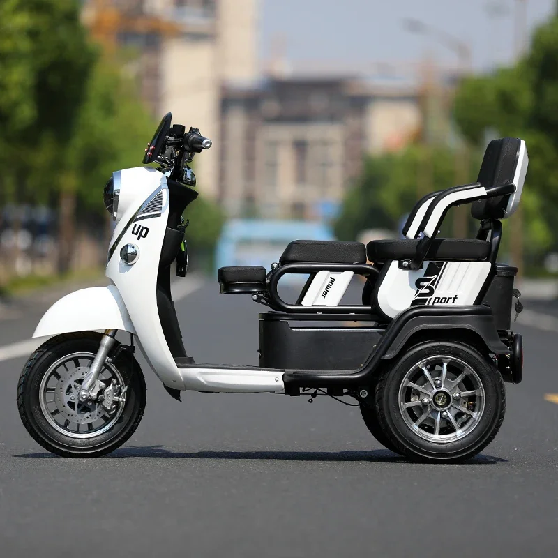 XK-Tricycle électrique pour homme et femme, petite batterie, voiture, tortue, ménage, vieux adultes