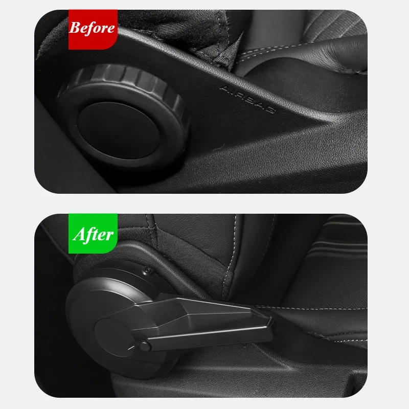 Car Refit Seat Adjuster Booster Auxiliary Adjustment for VW Volkswagen Golf 5 6 7 GTI MK7 Passat B5 B6 B7 POLO Skoda Octavia A7