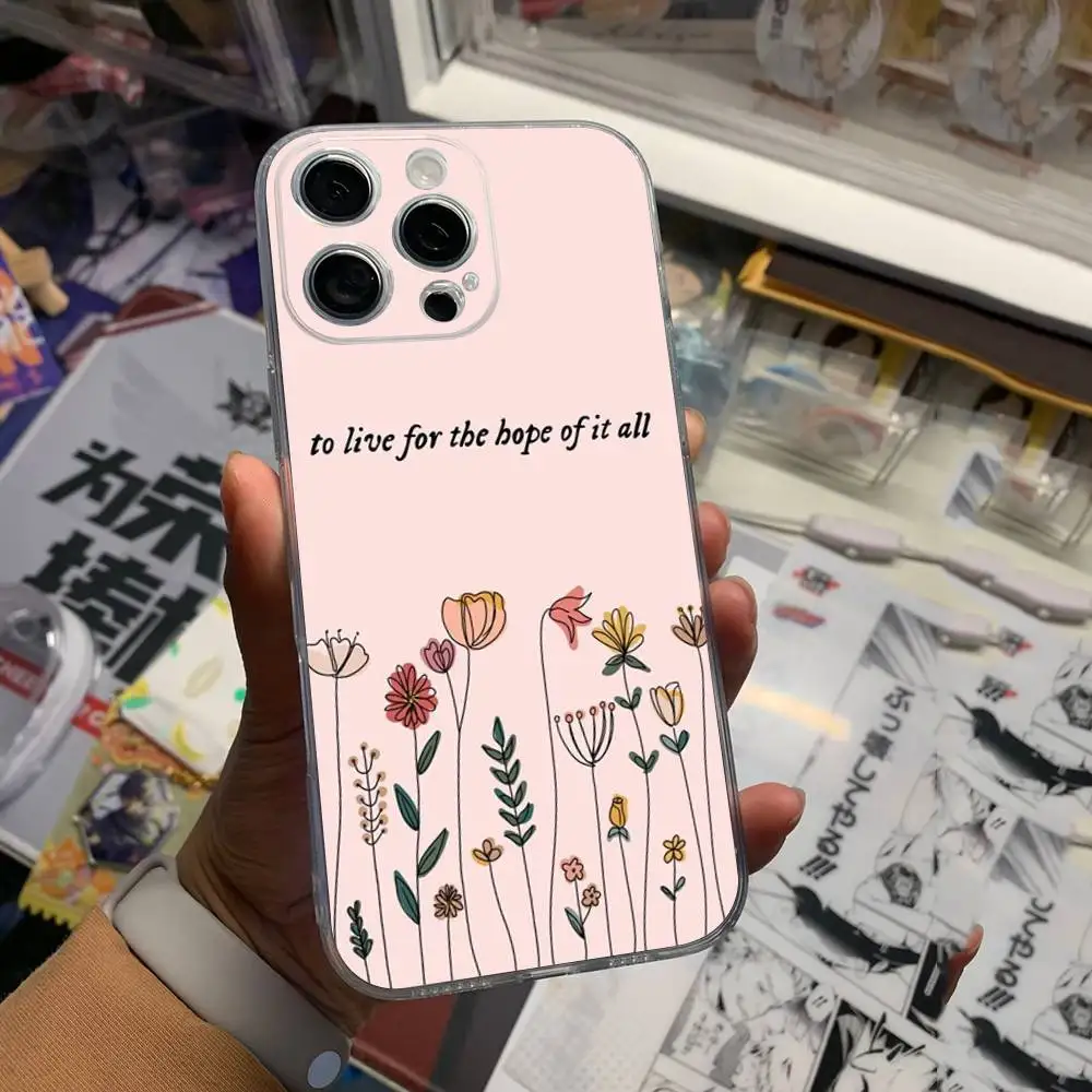 Aesthetic Taylor Song Lyrics Clear Silicone Soft TPU Phone Case For iphone 17 16 15 14 Plus 13 12 Mini 11 Pro Max Shell Capa view 3