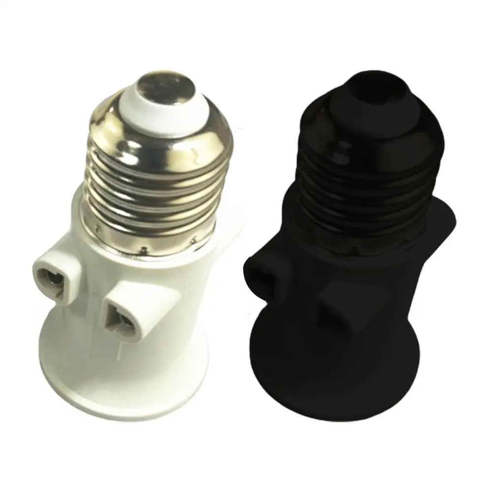 New E27 Split Flame Head Converter Plug Connector E27 Bulb Adaptor Lamp Holder Base Socket Conversion Lighting Accessories