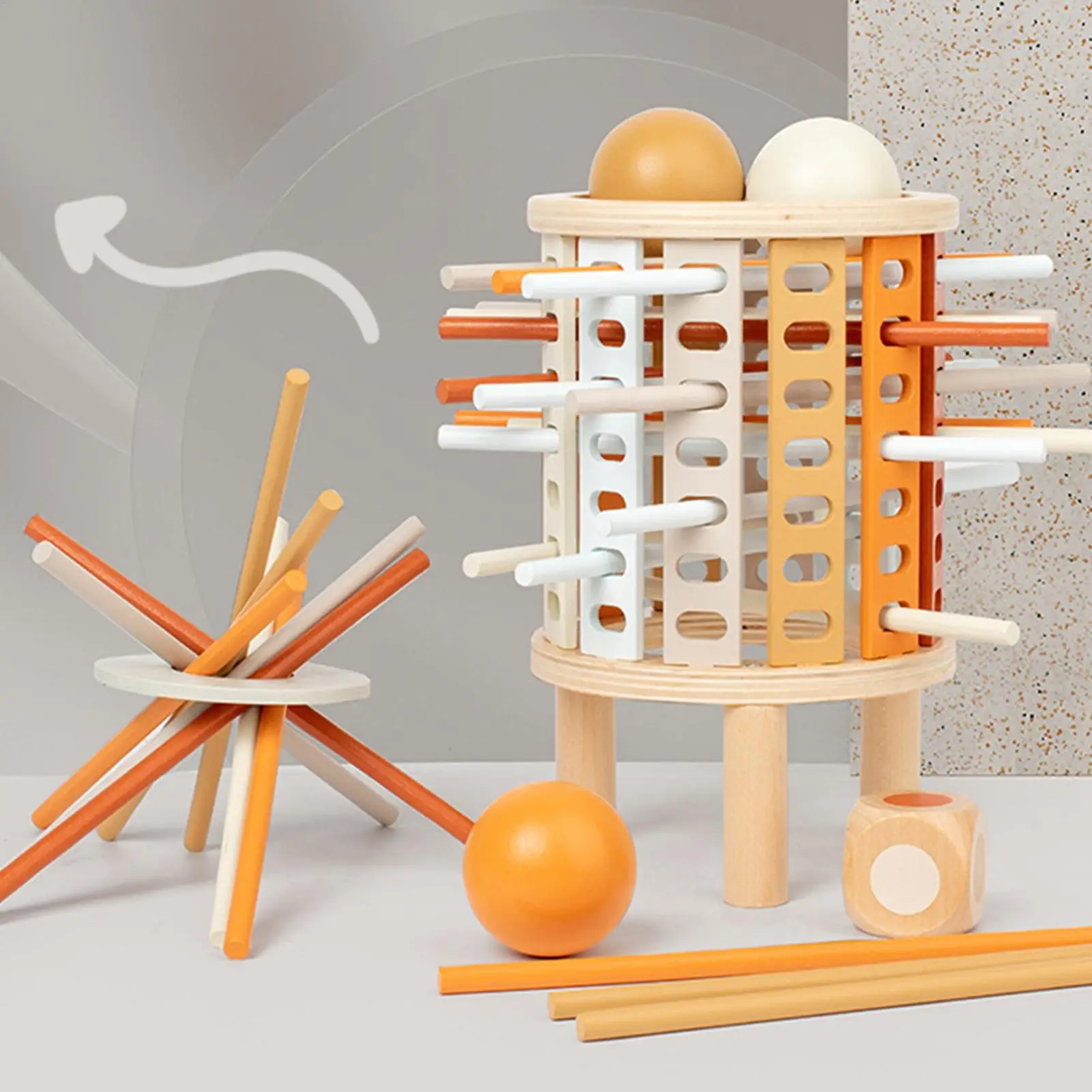 

Игровой набор «Падающая башня»: семейная головоломка, игра на баланс, строительные блоки для детей, на день рождения, праздник, семейное веселье