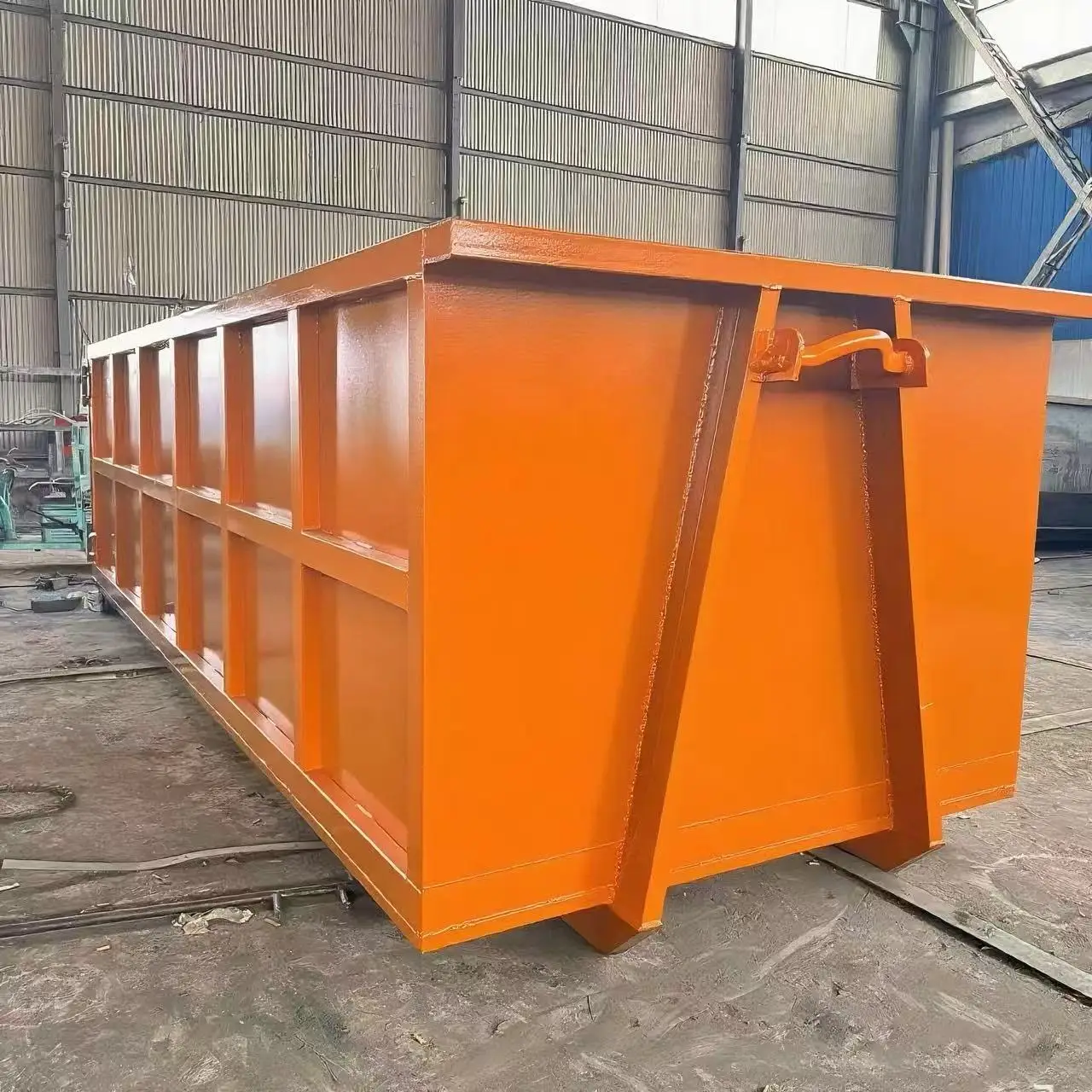 Hook Lift Dumpster with Hook Arm System Waste Container