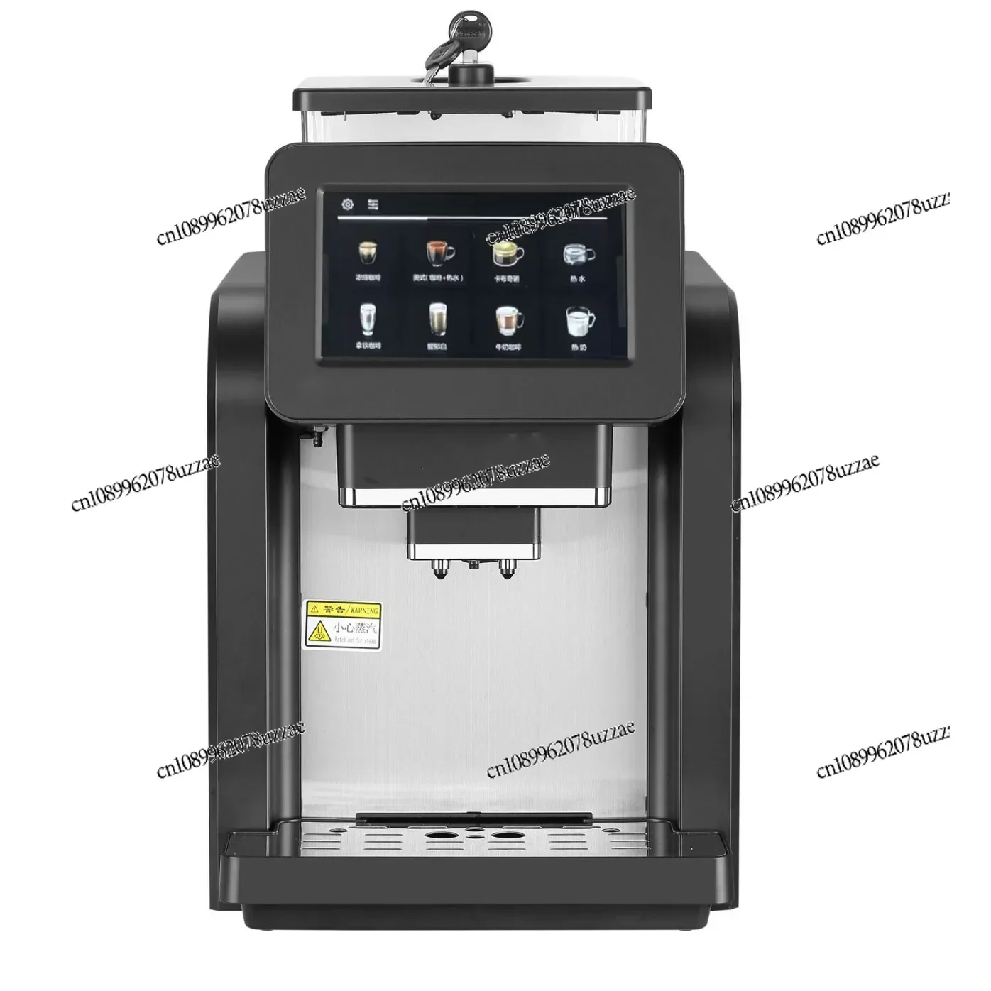 

Commercial Office Grinding Automatic All-in-one Machine Multi-function 7-inch Touch Screen Smart Coffee Machine