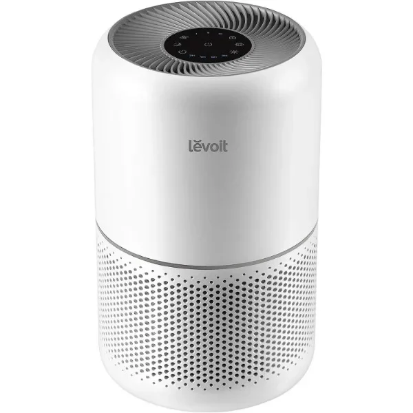 LEVOIT Air Purifier for Home Allergies Pets Hair in Bedroom, Covers Up to 1095 ft² by 45W High Torque Motor, 3-in-1 Filter