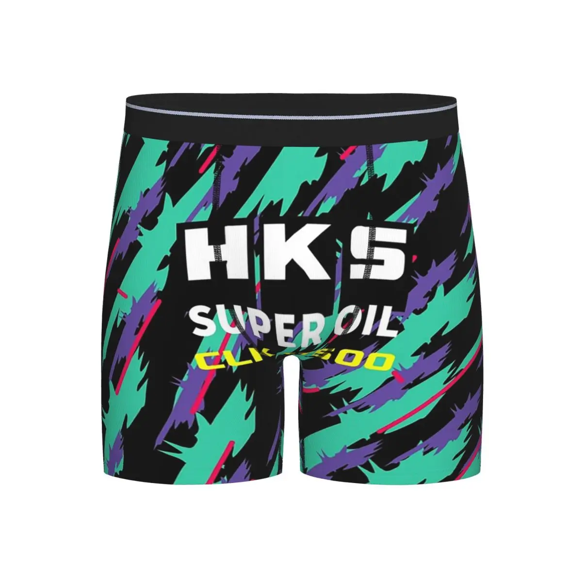 

Long Boxer Underpants Shorts HKS CLK Panties Men's Breathable Underwear for Homme Man Boyfriend Gift