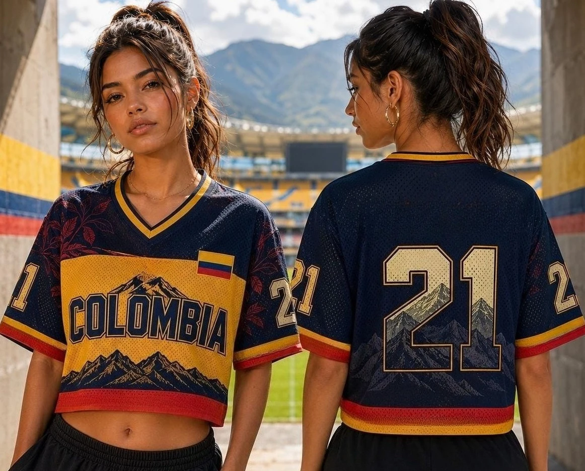 T-shirt décontracté ample à séchage rapide avec impression 3D, style cool, pour la cheerleading, grande taille, collection été 2026, tendance Columbia