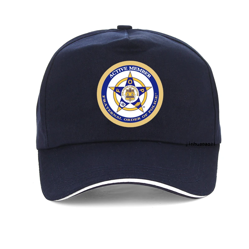 FRATERNAL ORDER OF POLICE Baseball Cap summer visor Breathable POLICE hat Adjustable men Snapback hats Casquette