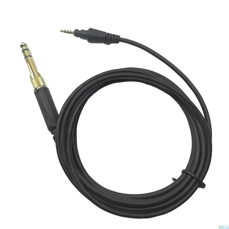 R91A كابل الصوت الممتاز لـ HDJX5 X7S7 CUE1 سماعة الرأس تقليل تداخل الضوضاء