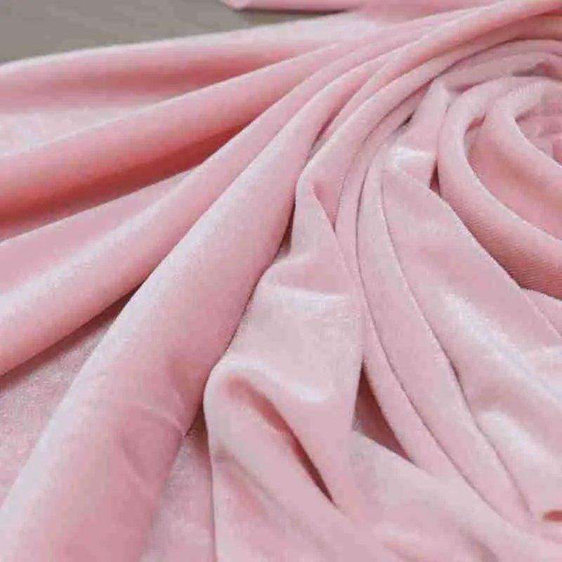 ผ้ากำมะหยี่ถักแบบยืดหยุ่น ทนทานต่อการซีดจางของสีสูง เหมาะสำหรับชุดเดรสและการพิมพ์ลายสำหรับการเต้น