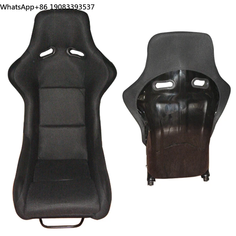 EDDYSTAR Factory Hot Sale Cheap Racing Car Seats Black Custom Sim Racing Seats Bucket Seats for Racing Car