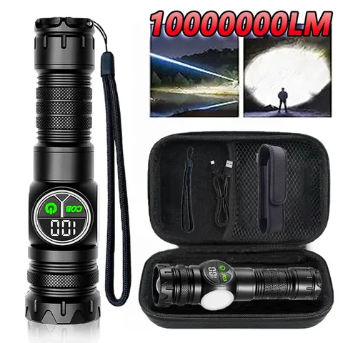 Magnetic Rechargeable Tactical Flashlight