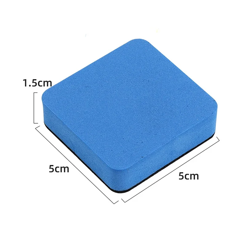 10PCS 화이트 보드 지우개 Eva 펠트 천 1.5cm 어린이 교육 닦기 쉬운 새로운 소재 컬러 칠판 지우개