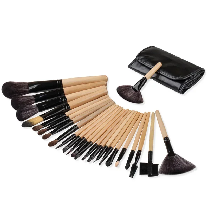 24Pcs Makeup Brushes Set Blush Powder Brush Face Eye Full Makeup Brush Set Professional Make Up Cosmetic