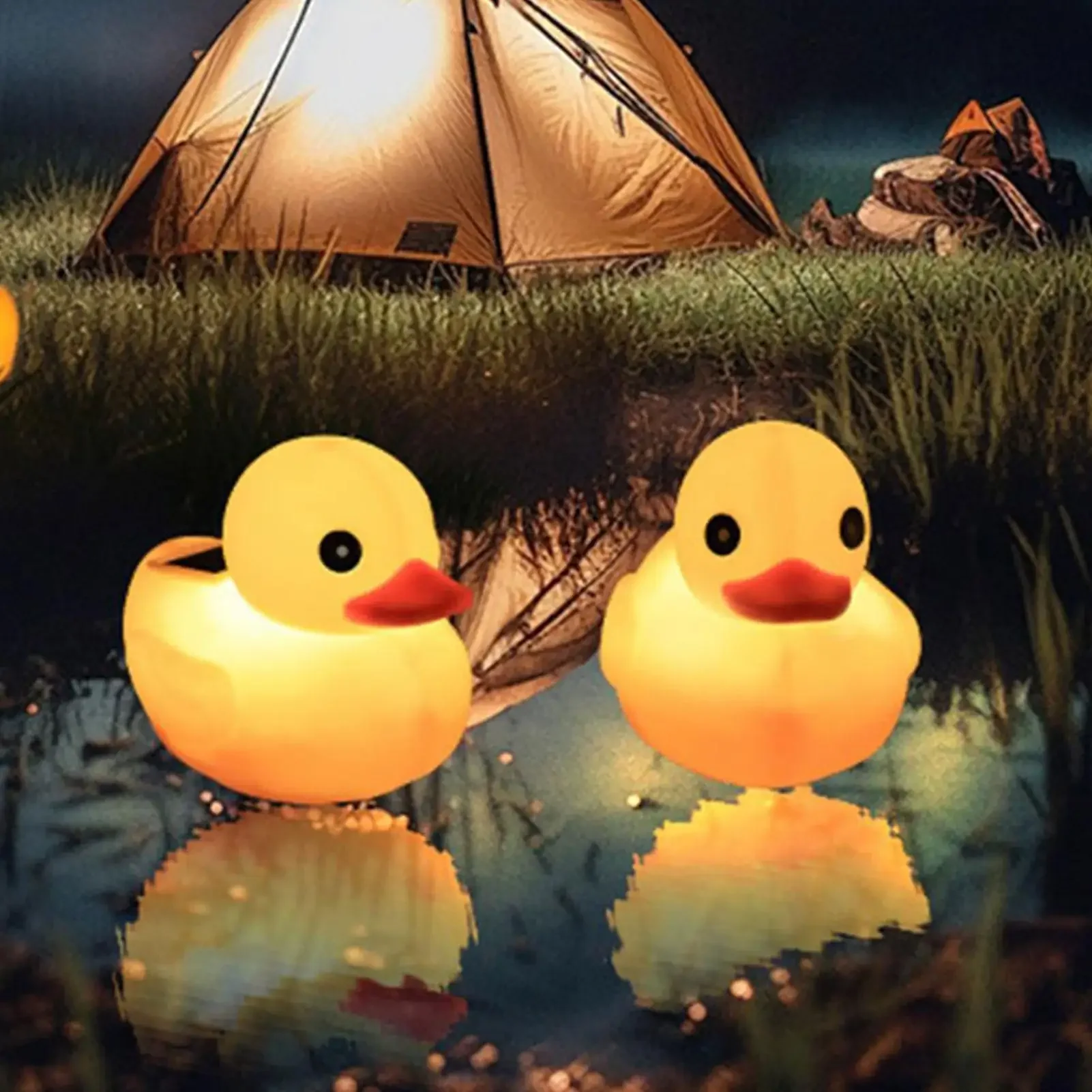 Floating Solar Duck Solar Light Floating Duck Stylish Solar Ducks  Pool Lights for Party ﻿